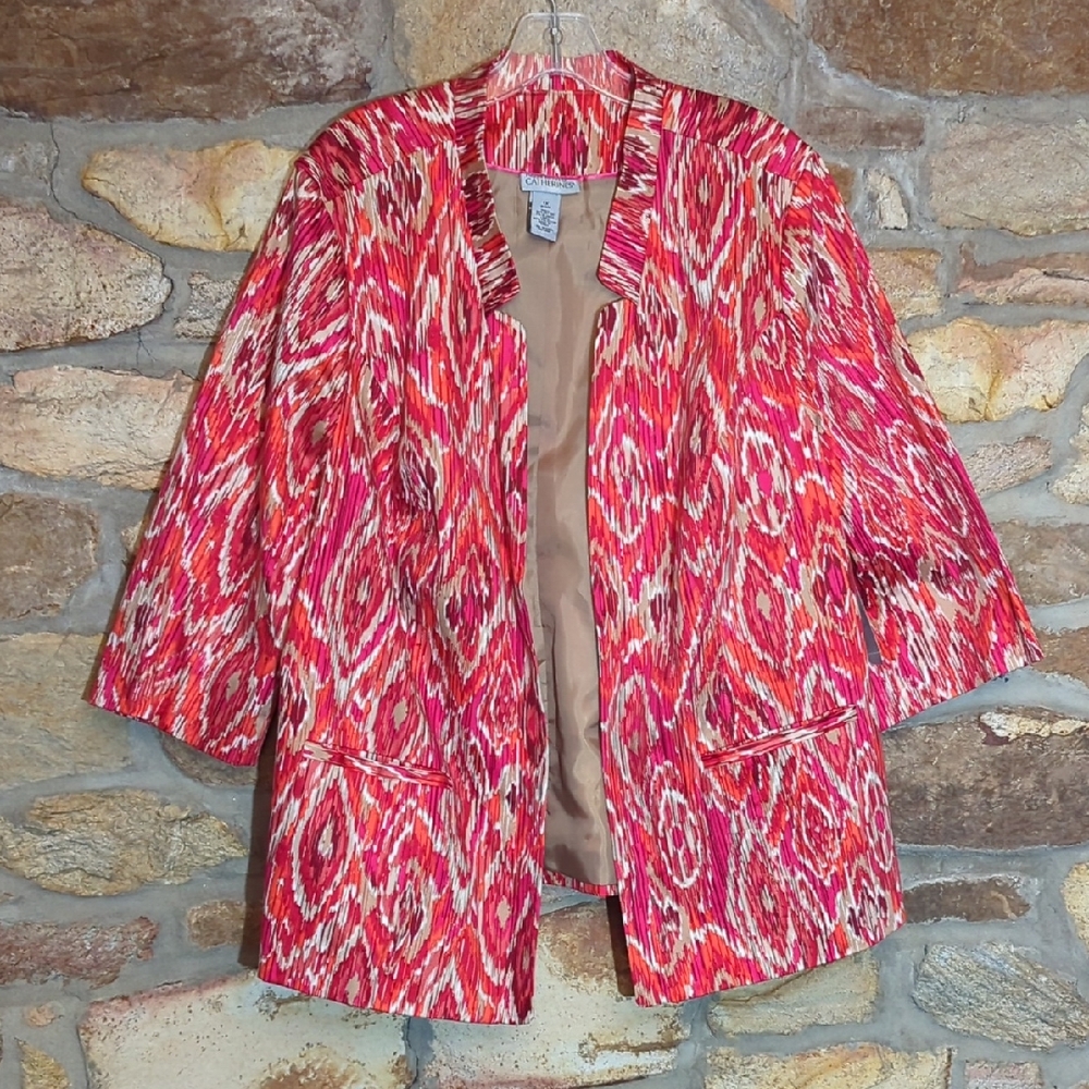Maggie Barnes For Catherine's Stretch Cotton Blazer